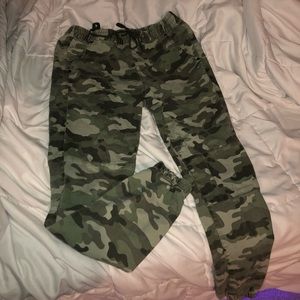 Camo Joggers